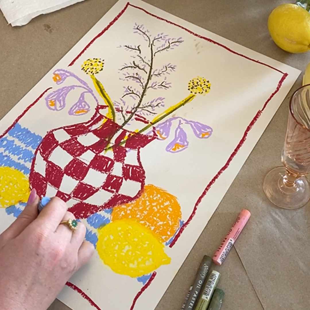 Oil Pastel Workshop | 18th July 2024 | Brogan Scott Studio